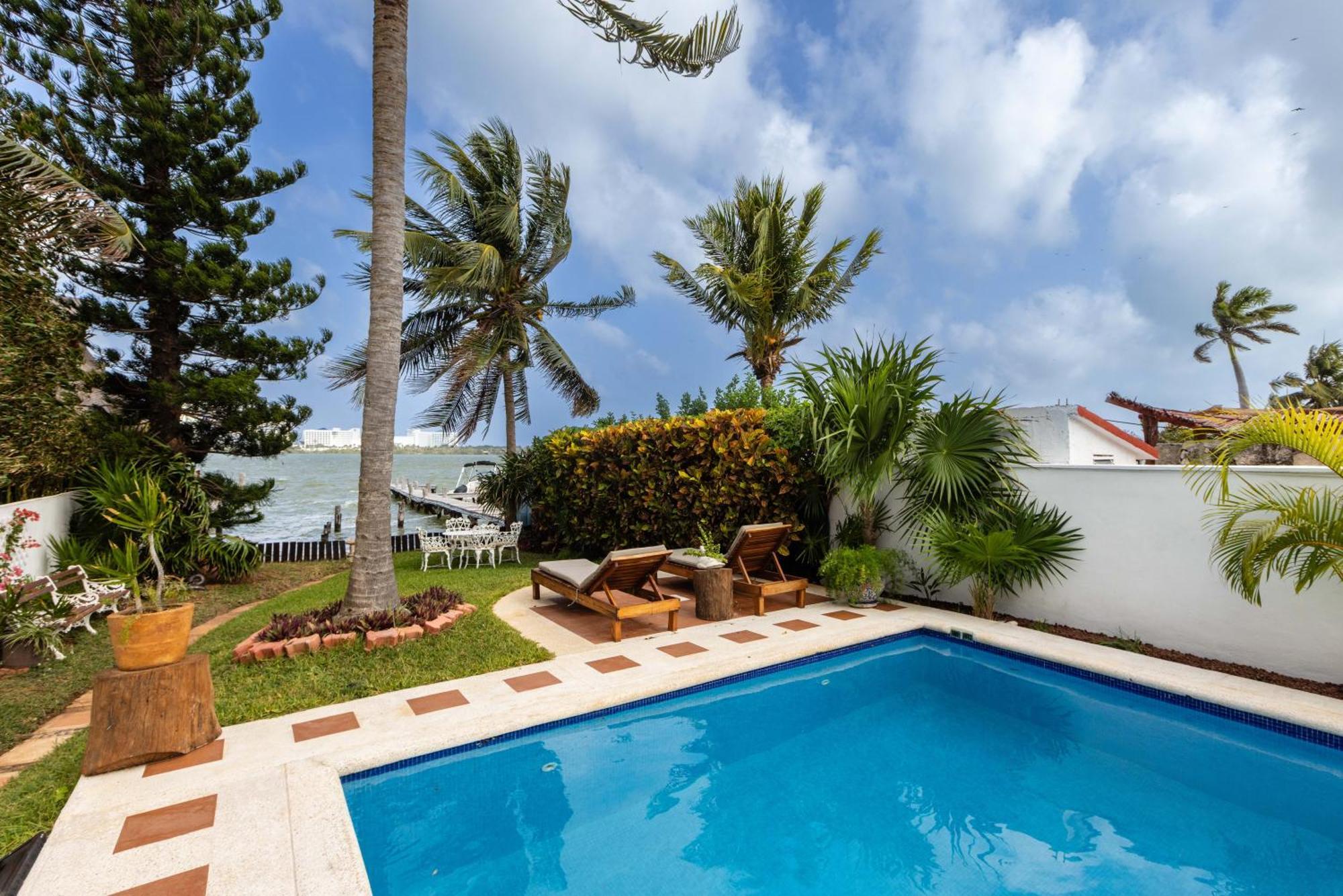 Magnifica Villa Palmeras Pok Ta Pok Zona Hotelera Cancún Eksteriør billede