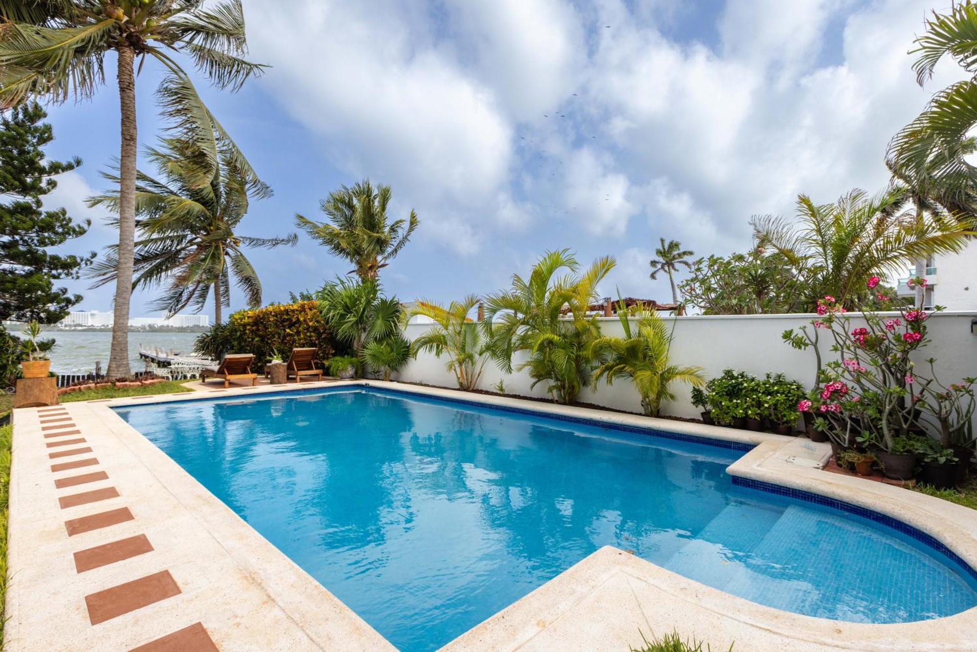 Magnifica Villa Palmeras Pok Ta Pok Zona Hotelera Cancún Eksteriør billede